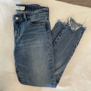 Lucky Brand Remade raw edge Ava Skinny jeans